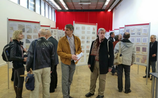 Филателистическая выставка посвященная годовщине победы 1945-2015